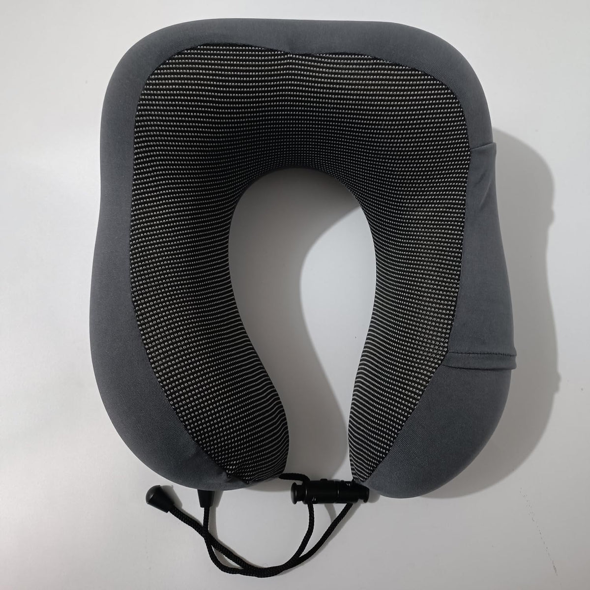 Travel Memory Foam Neck Pillow for Traveling, Travel Pillow for Airplanes for Adult (C-Black)