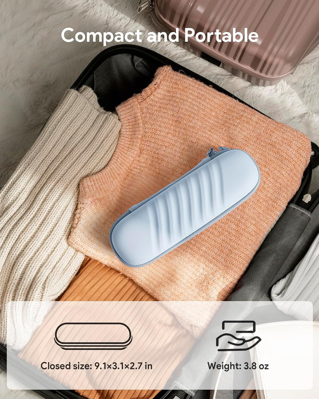 SQERO Electric Toothbrush Case for Oral-B Pro/iO/Philips Sonicare