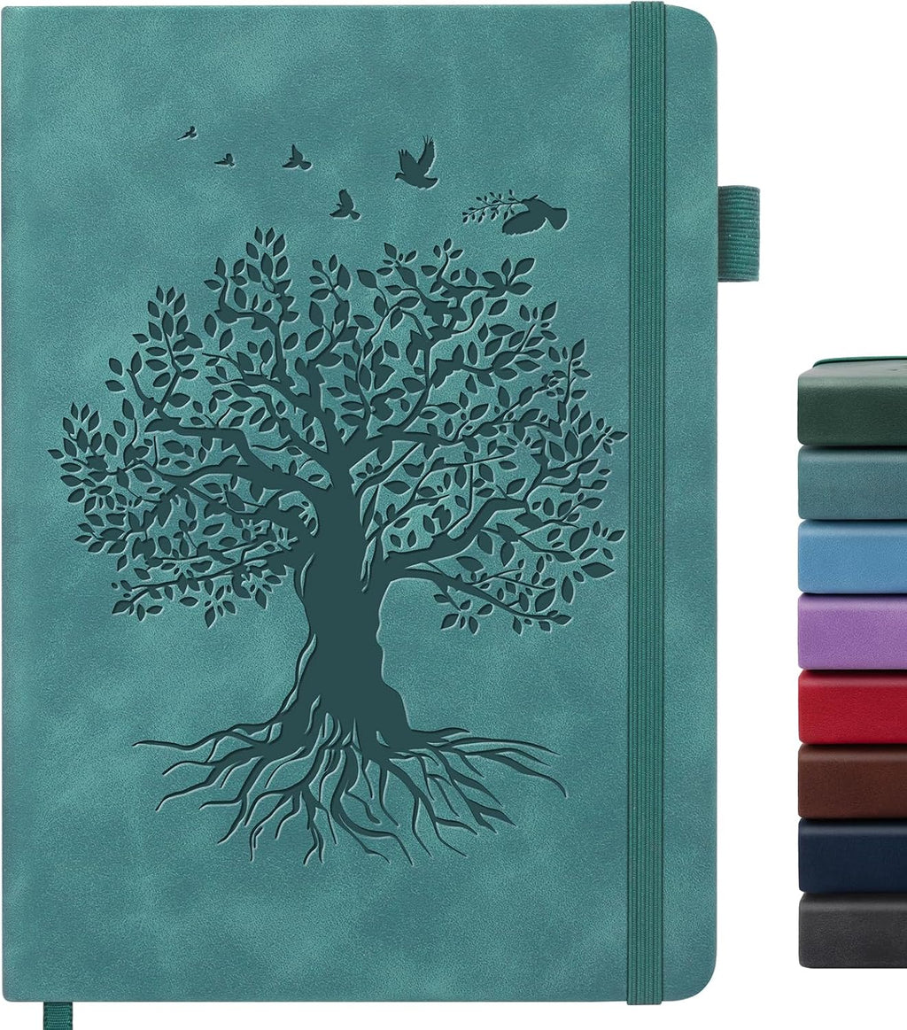 Lined Journal Notebook for Women Men, B5 Hardcover Leather Journals