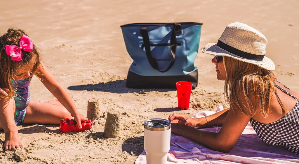 Såk Gear ToteSak Waterproof Tote Beach Bag with Airtight Zipper