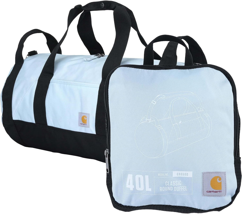 Carhartt Classic 40L Round Duffel Early Fog