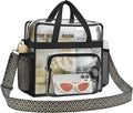 Bagenius Clear Tote Bag, 12x5.5x12 Inches Travel Tote Bag Stadium Approved