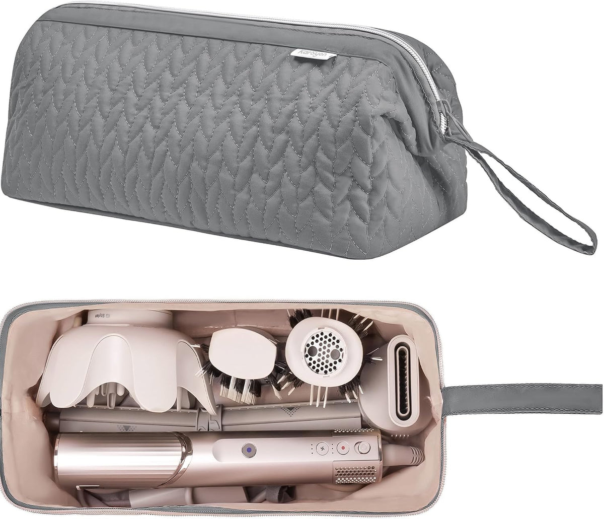 KarSyon Shark Flex Style Case for Dyson Airwrap Hair Dryer Tools Travel Bag