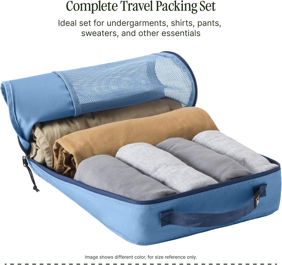 Eagle Creek Pack-It Reveal Cube Set, XS/S/M, Storm Grey