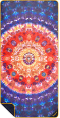 Rumpl Tech Towel, Quick-Dry for Travel, Beach, and Camp, Tapestry Tie Dye