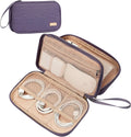 NISHEL Electronics Travel Organizer Cord Case, Charger Cable Tech Bag