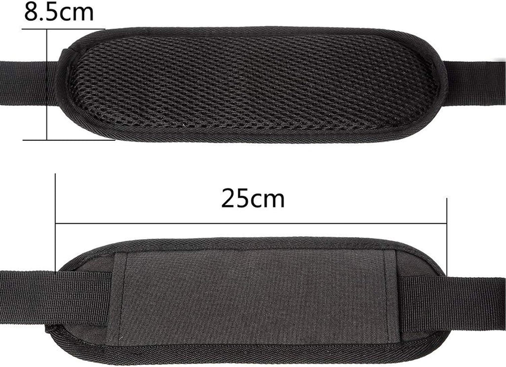 JAKAGO 61" Replacement Shoulder Strap, Padded Long Duffel Bag Strap Universal Adjustable Shoulder Belt with Non-Slip Pad