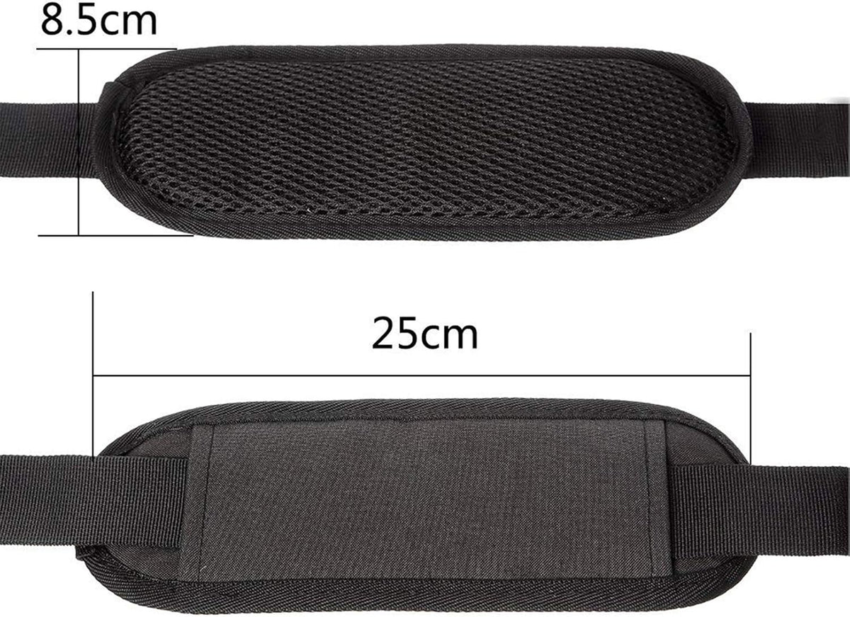 JAKAGO 61" Replacement Shoulder Strap, Padded Long Duffel Bag Strap Universal Adjustable Shoulder Belt with Non-Slip Pad