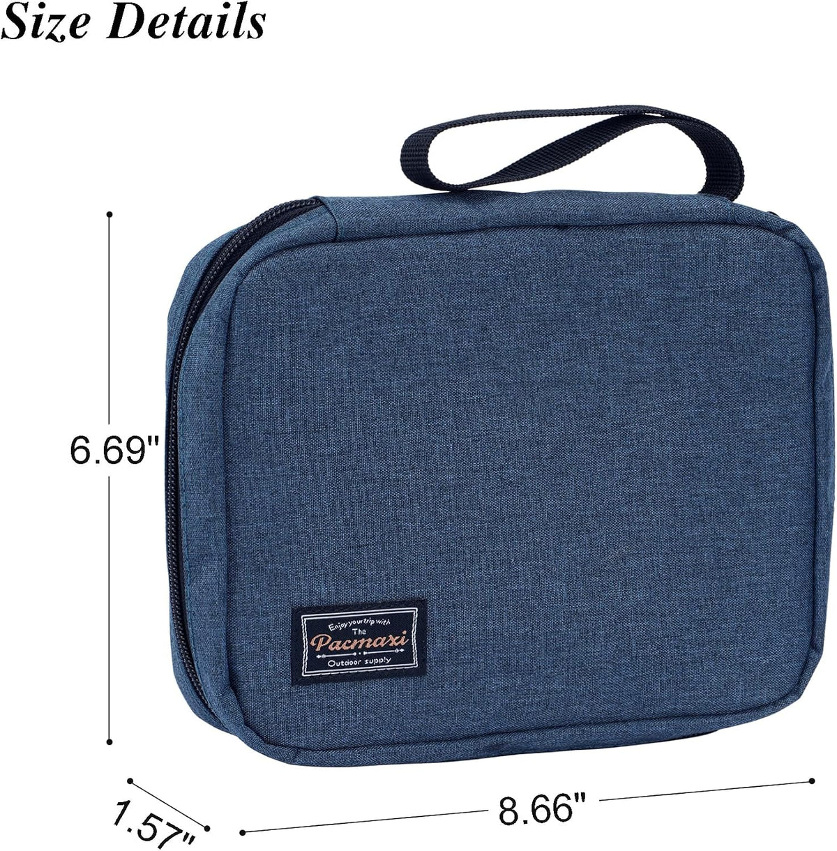 PACMAXI 20 Watch Bands Storage Carrying Case Compatible with Watches