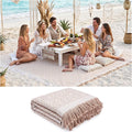Extra Large Boho Beach Mat Picnic Outdoor Blanket Woven Giant Towel Family Trip Summer Essentials Vacation Must Have Travel Accessories Lake Day Necessities Stuff Thing Need Gear Gift Item Gadget 2026