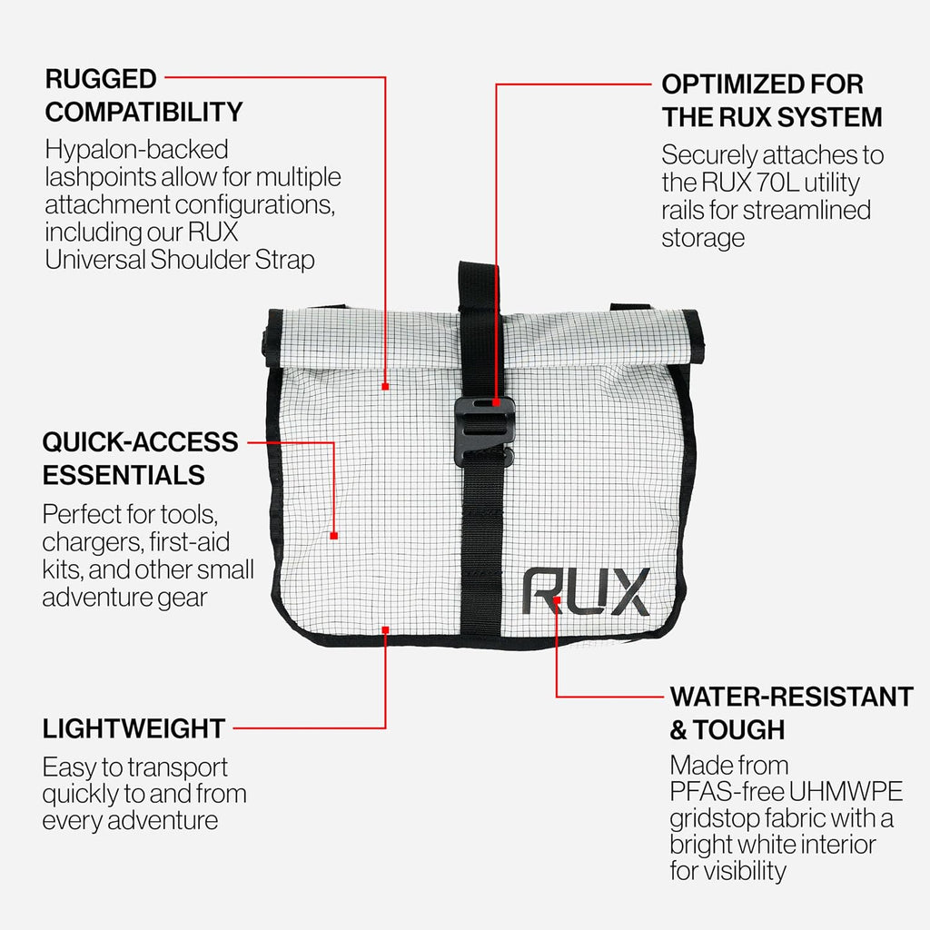 RUX Packing Pocket 2L White - Every Day Carry