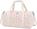 Girls Duffle Bag Kids Weekender Overnight Travel Bags with Shoe Compartment for Girls Dance Bags, Sleepover Bag,Overnight Bag for Teen Girls