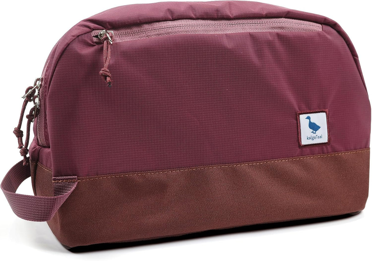 Travel Toiletry Bag 5L, Compact Travel Organizer with Waterproof TPU Wet/Dry Compartment