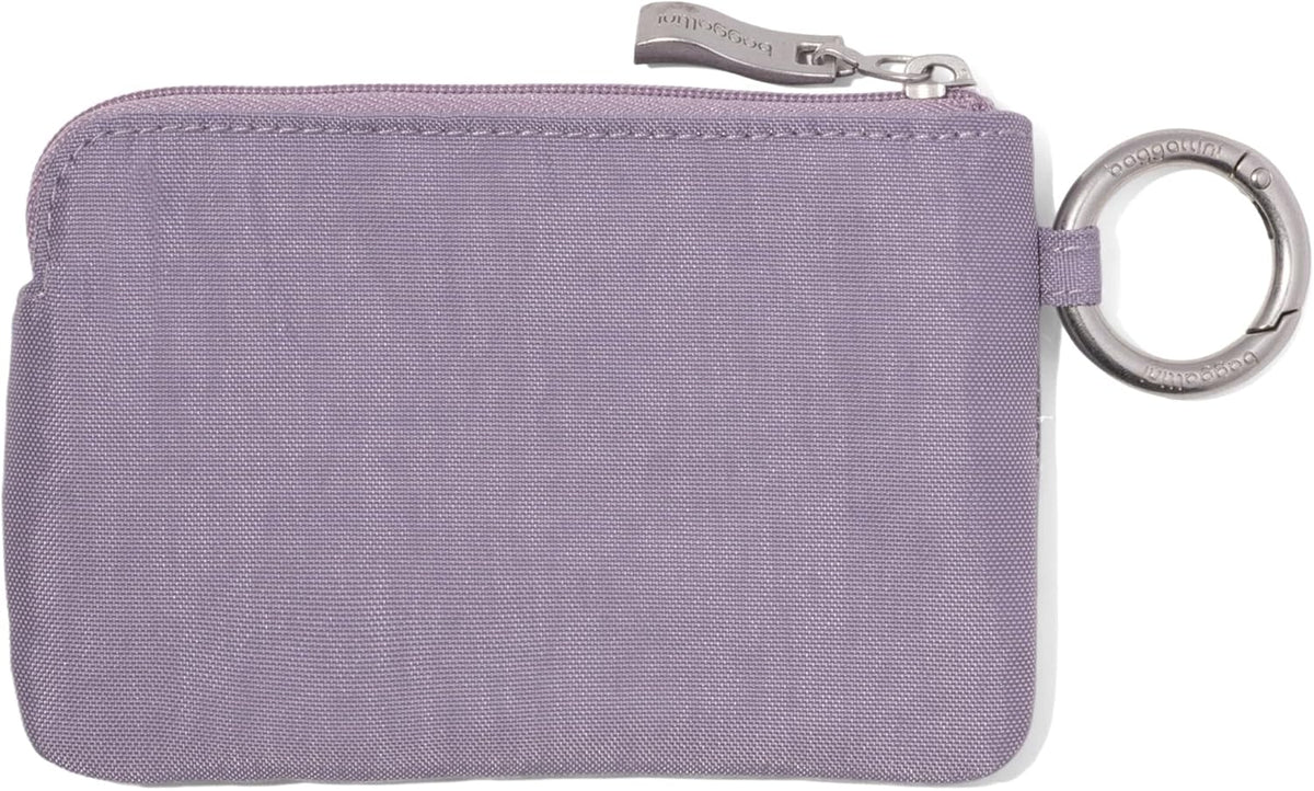 RFID Card Case - Lightweight 5"x3.5" Wallet with Keyring
