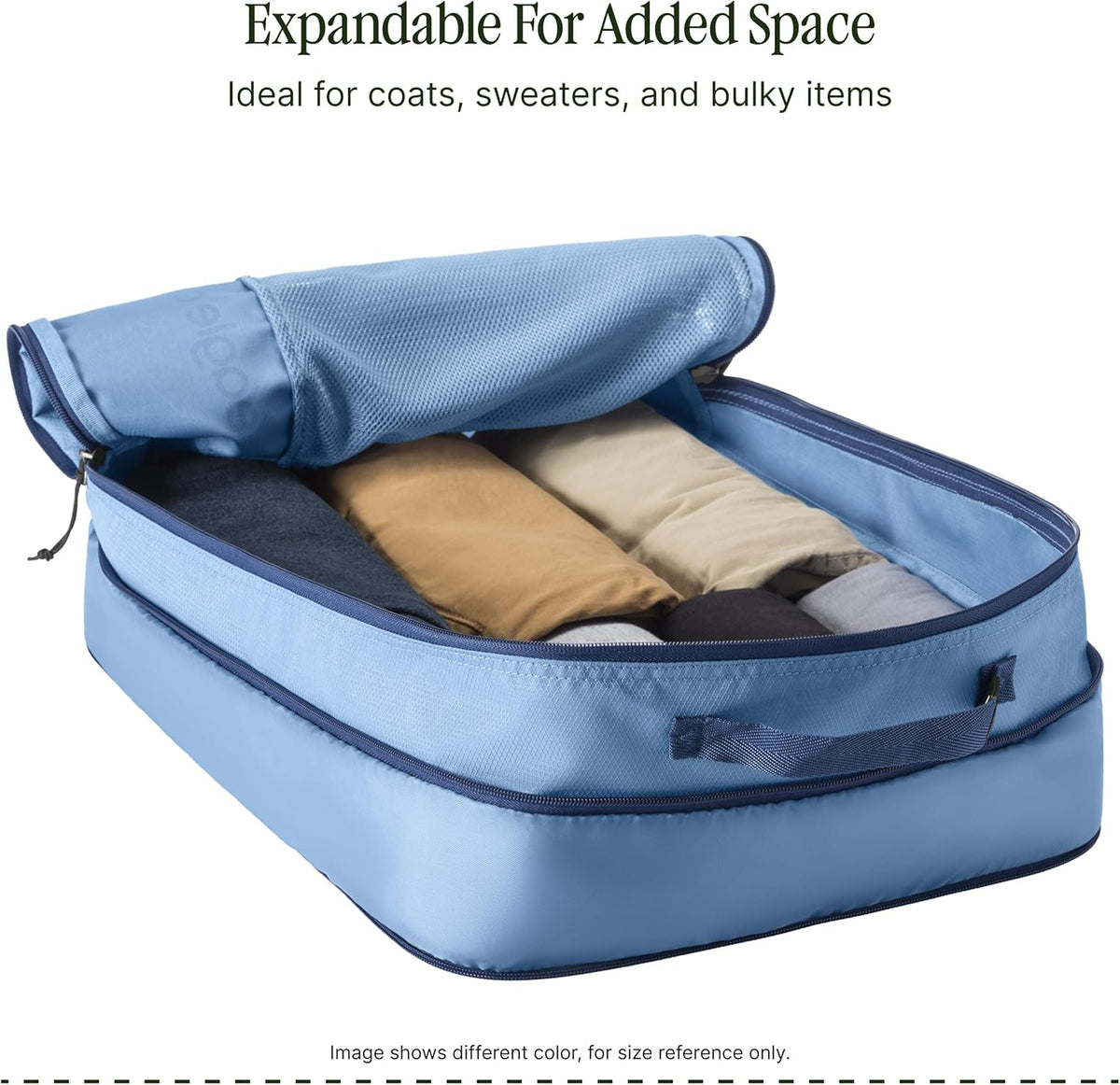 Eagle Creek Pack-It Reveal Expansion Cube, Large, Storm Grey