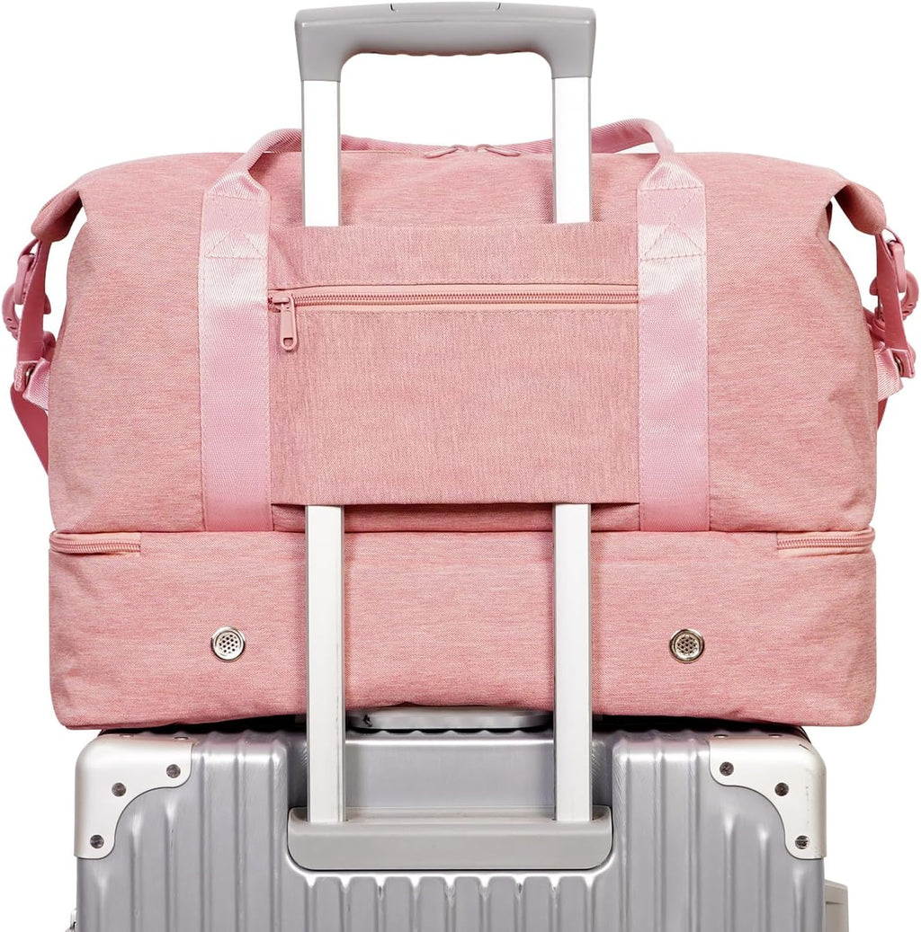 WANDF Personal Item Travel Bag, Carry On Weekender Bag for Women