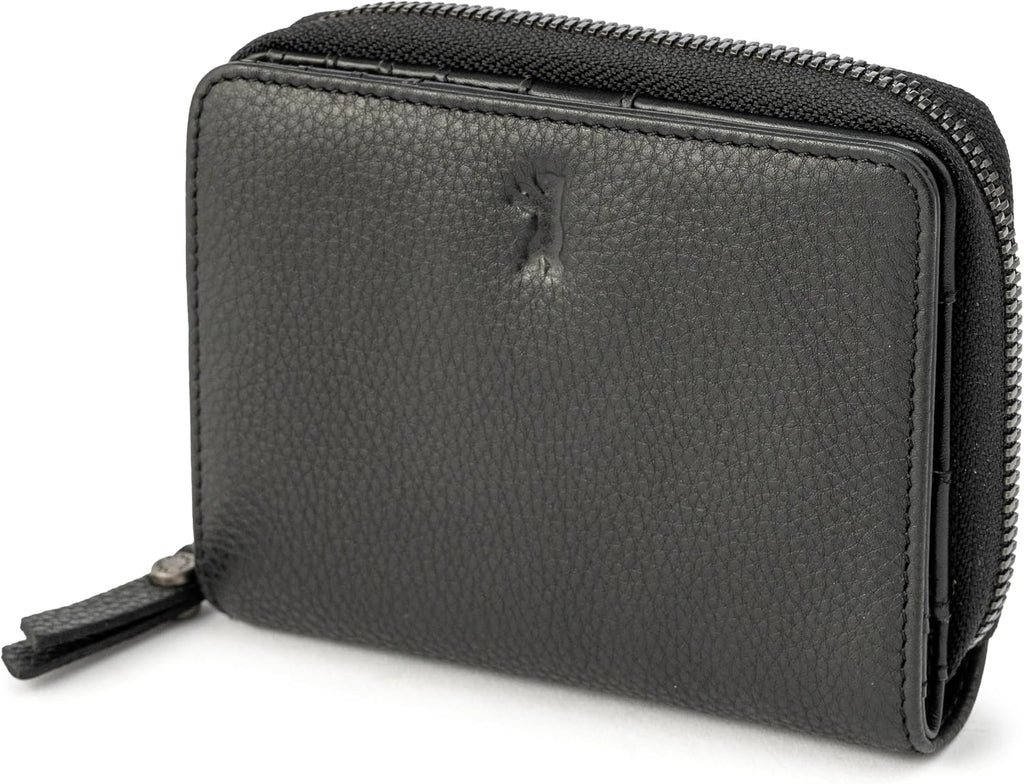 BERLINER BAGS Full Grain Leather Small Wallet Women Sally, Gift Box