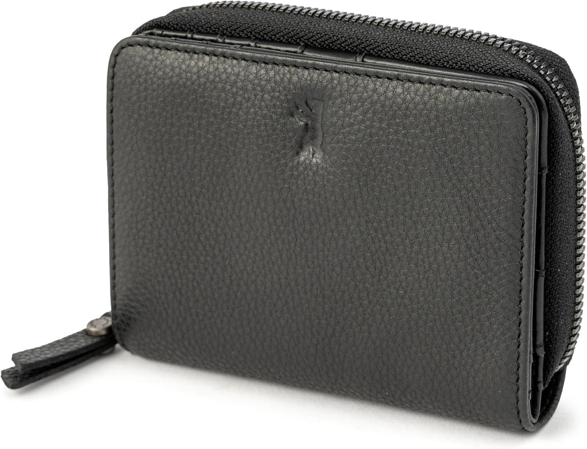 BERLINER BAGS Full Grain Leather Small Wallet Women Sally, Gift Box