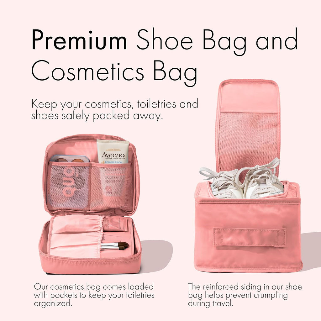(Not Made In China) Packing Cubes For Travel, Suitcase Organizer Bags, Ultra Lightweight Nylon 8pc Set