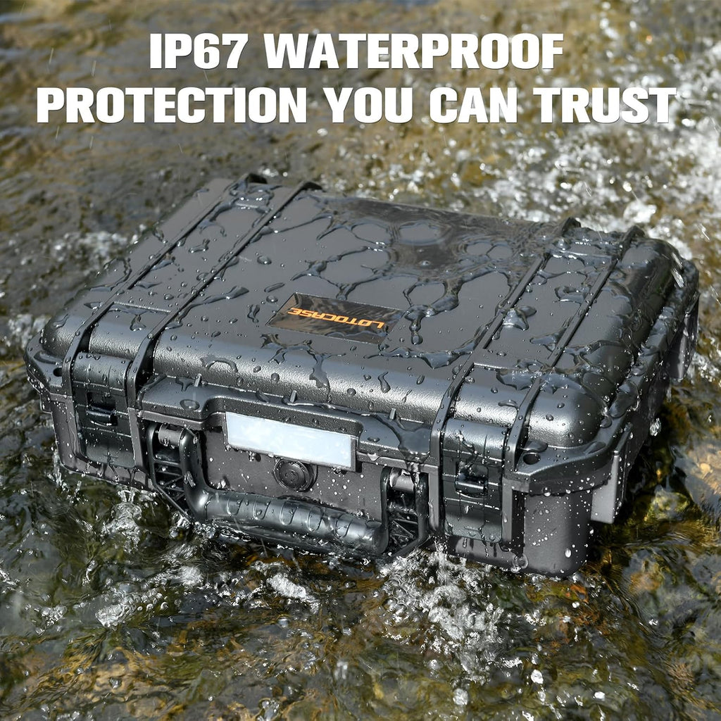 Case for NOCO Boost X GBX155 & GB150 – Waterproof Hard Box with Custom Foam