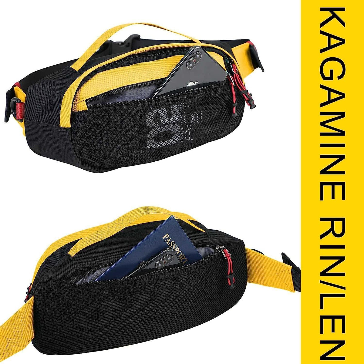 FIREFIRST x Hatsune Miku & Kagamine Rin/Len Crossbody Waist Bag