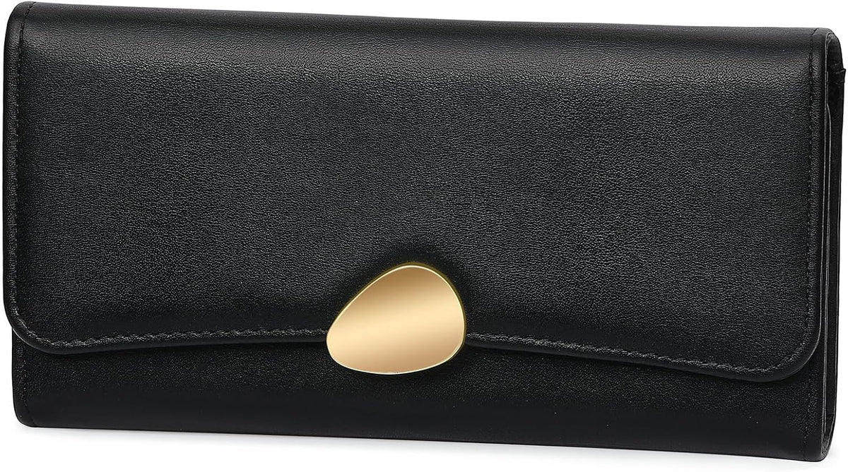 FALAN MULE Wallets for Women Trifold Wristlet Wallets Large Capacity RFID Blocking Ladies Purse Credit Card Holder