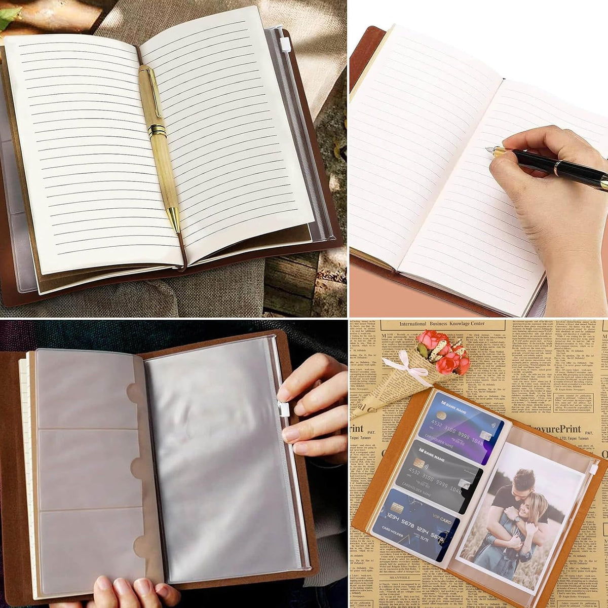 Graduation Gifts Leather Journal Notebook for Her Him, Class of 2026 Senior High School College Masters Degree Phd Nurse Inspirational Graduation Gift Ideas for Women Men Student Graduate Travel
