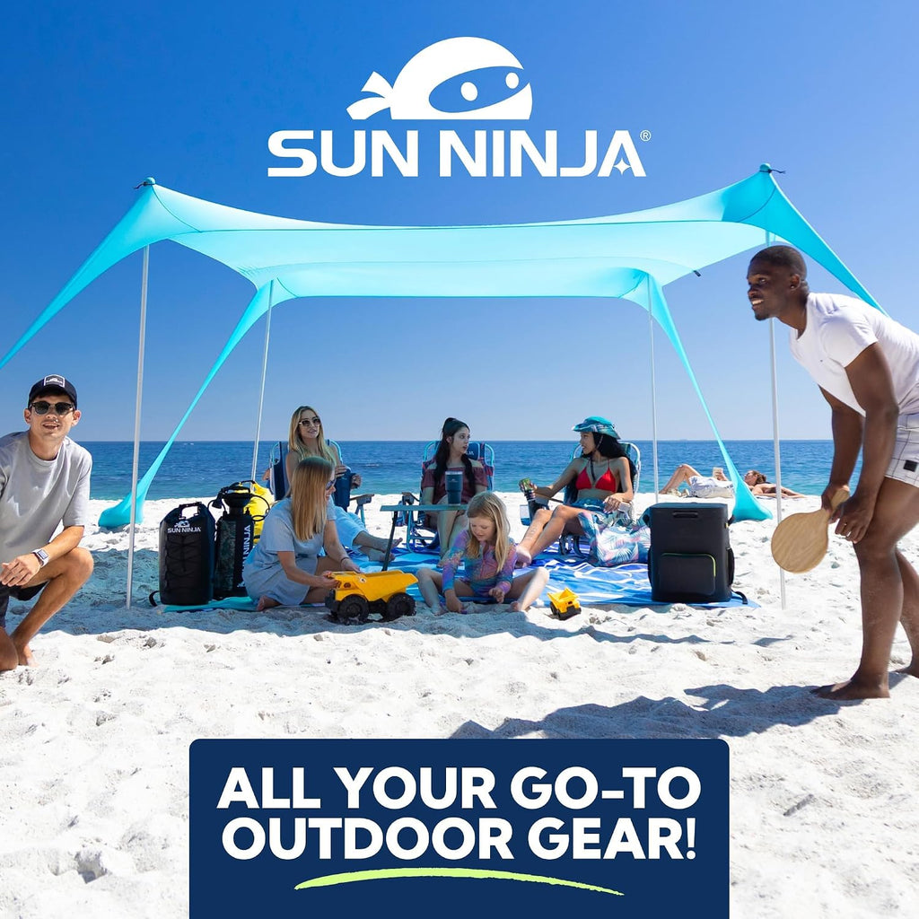 SUN NINJA Quick Dry Microfiber Beach Towel, 63x32in, Triangle, 2 Pack