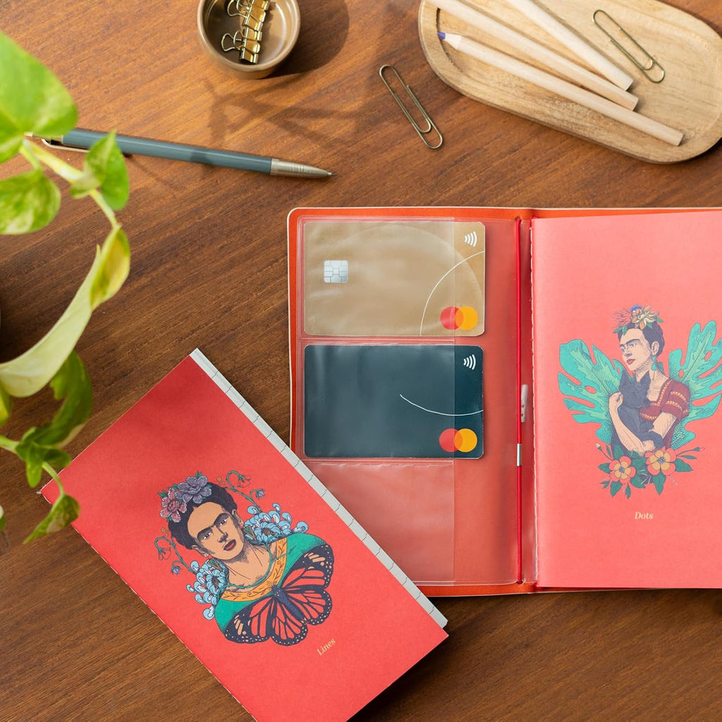 Grupo Erik Frida Kahlo Travelers Notebook 7.3x4in 80 Sheets