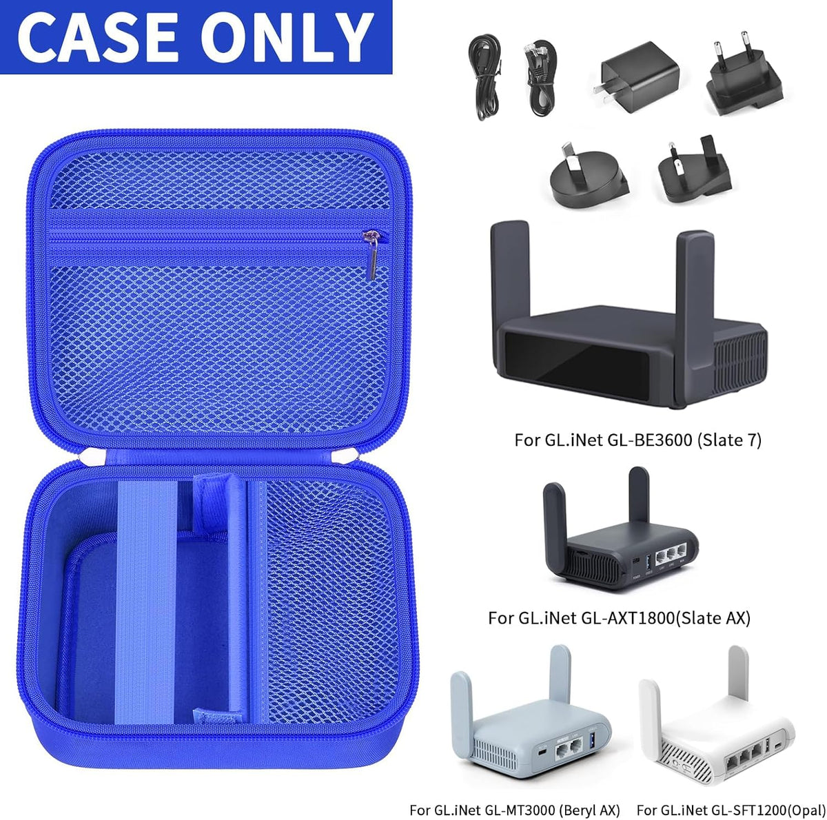 Case for GL-BE3600/MT3600BE/SFT1200/MT3000 for GLiNet Slate 7 Travel Router