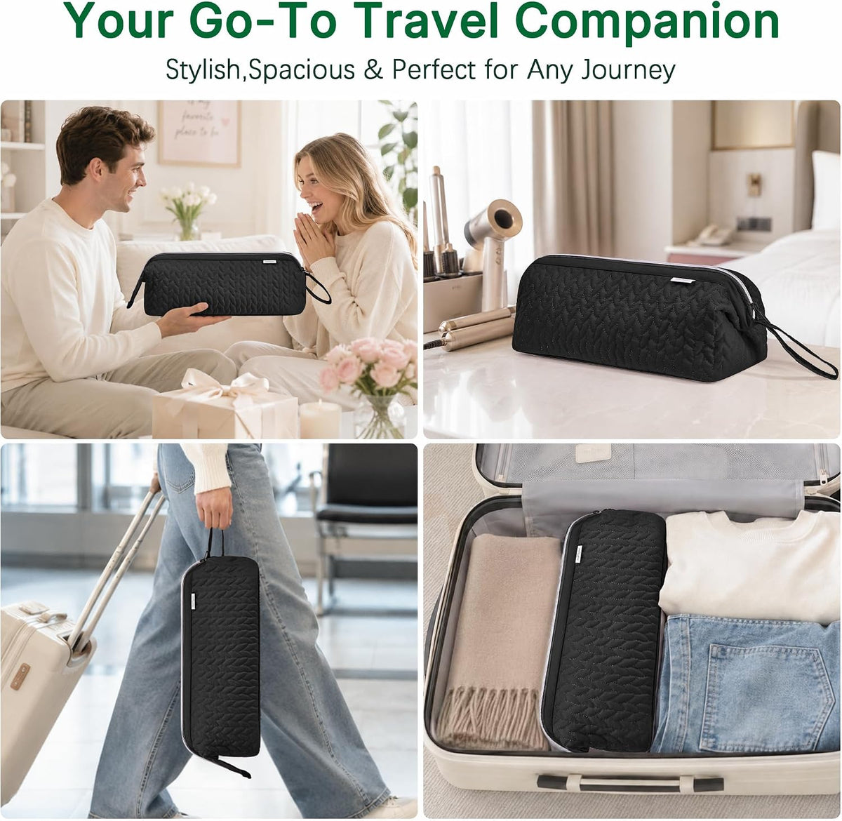 KarSyon Shark Flex Style Case for Dyson Airwrap Hair Dryer Tools Travel Bag