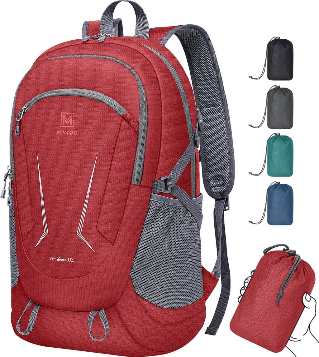 MIYCOO Ultralight Packable Backpack, 35L Water-Resistant Hiking Daypack