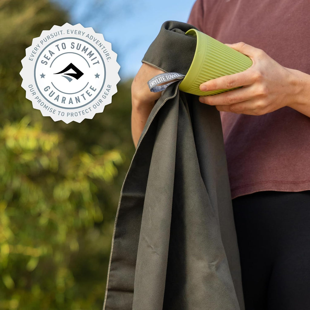 Sea to Summit Drylite Towel, Lightweight Camping and Travel Towel