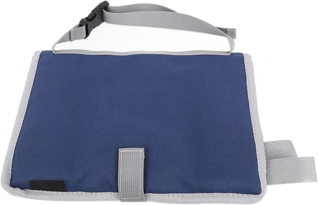 Travel Tray Cover, Foldable Polyester Organizer, 15.35 Inch (Dark