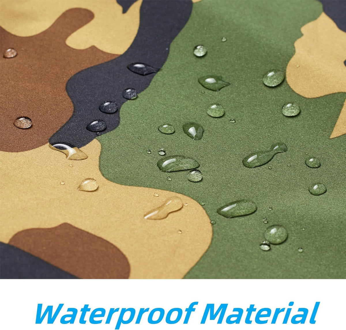 Rain Suit, Rain Gear for Men Waterproof, Camo Rain Jacket, Lightweight Rain Coat