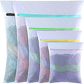 GOGOODA 5 Set Mesh Laundry Bags, Delicates Washing Bags