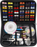 Gippome Mini Sewing Kit for Adults, 172pcs Portable Needle and Thread Kit