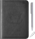 Passport Holder for Travel Essentials, RFID Passport Cover