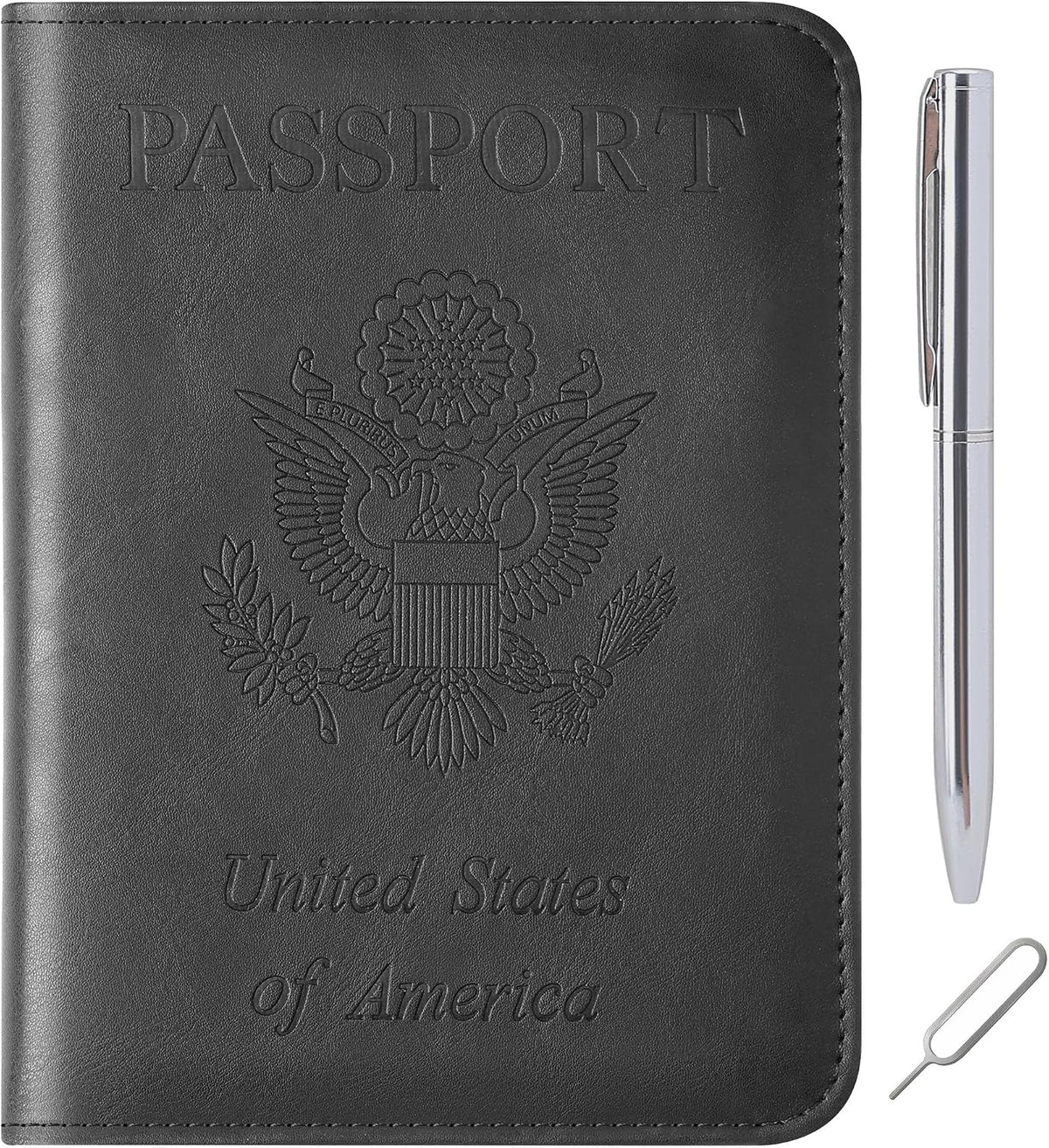 Passport Holder for Travel Essentials, RFID Passport Cover