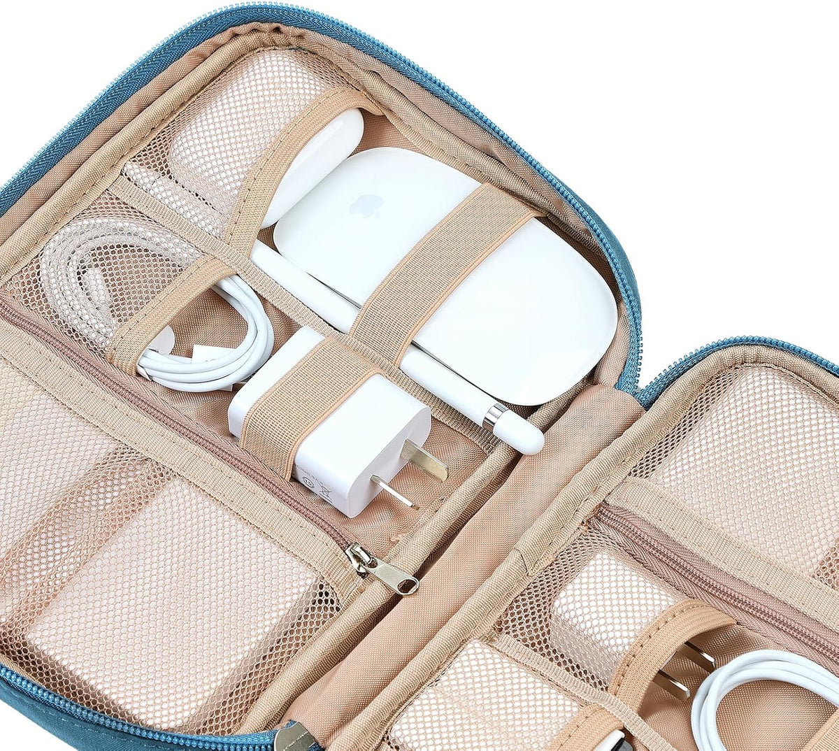 NISHEL Travel Cord Organizer, Electronic Cable Accessories Storage Bag