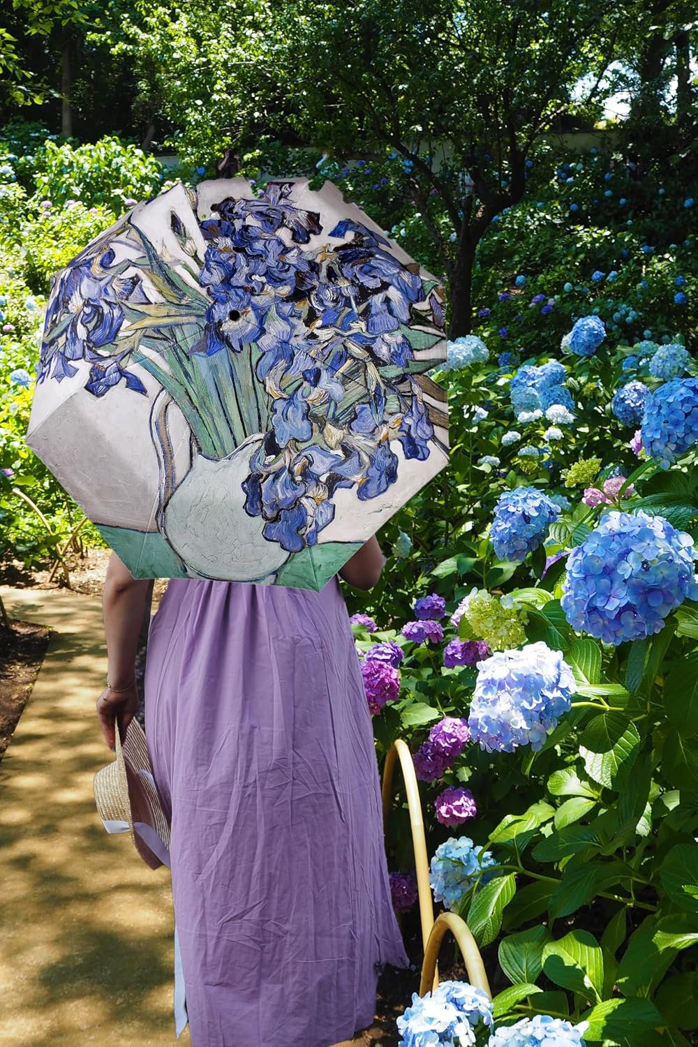 Blazing Autumn Vincent van Gogh Umbrellas