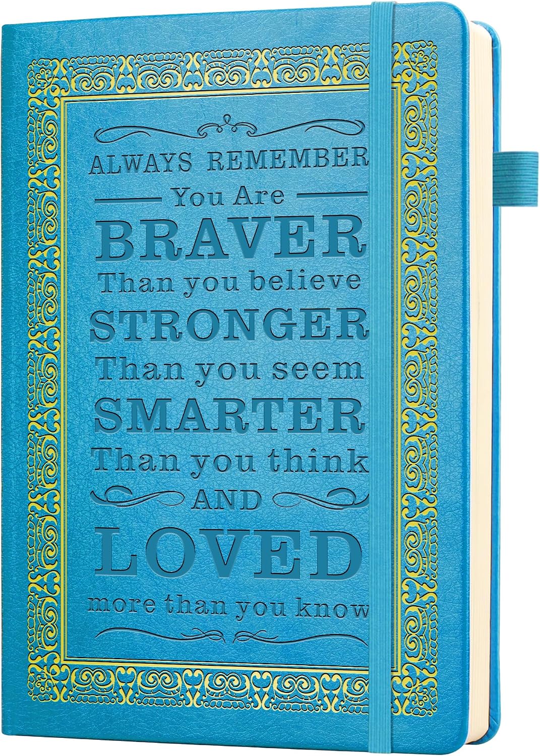 JOHSBYD Light blue Journal for Women - Dotted Journal Notebook