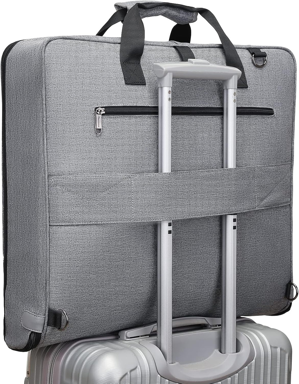 Modoker Carry On Garment Bags for Travel Hanging Clothes Suit Bag Luggage Organizer, Foldable Suit Carrier Gift for Men Women