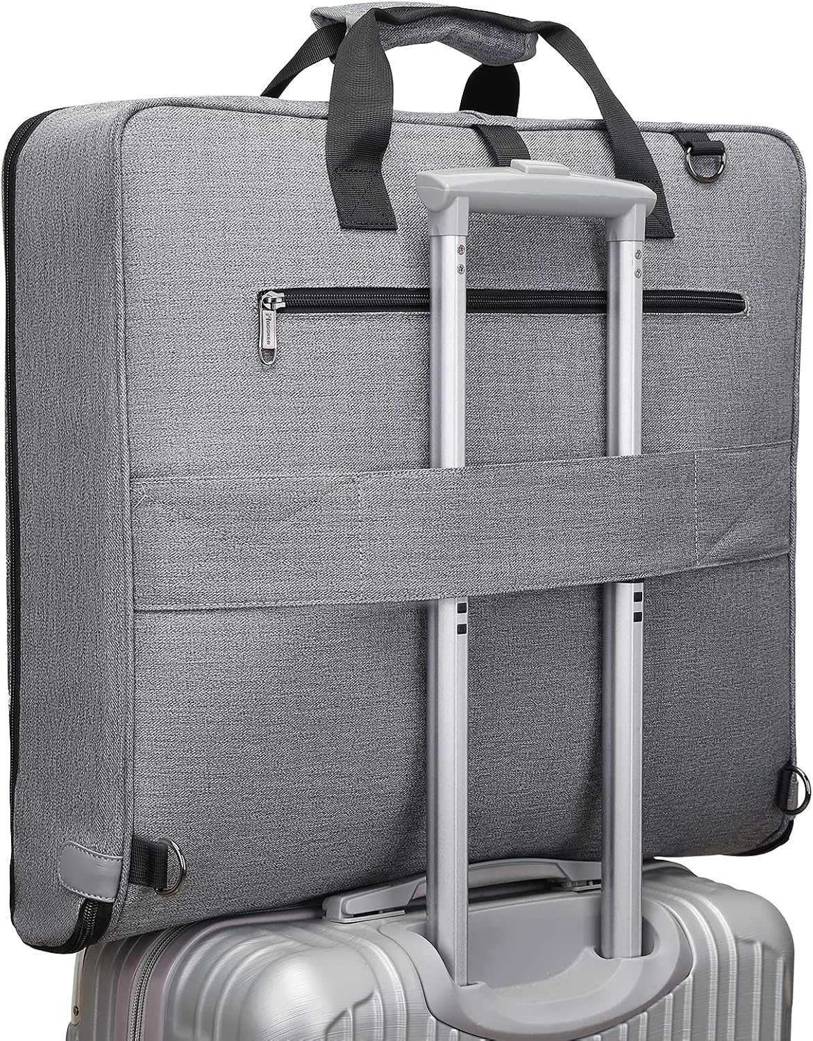 Modoker Carry On Garment Bags for Travel Hanging Clothes Suit Bag Luggage Organizer, Foldable Suit Carrier Gift for Men Women