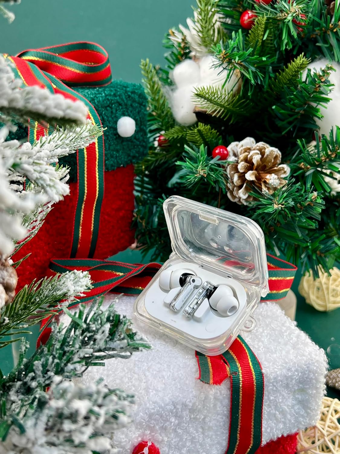 for Nothing Ear (a) Clear Case with Keychain