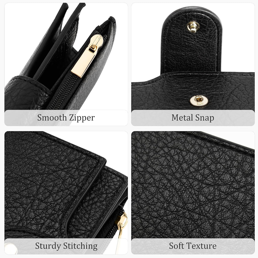 Airkit Small Wallet for Women, RFID Blocking Credit Card Holder