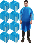 JaGely 120 Pack Disposable Rain Ponchos Bulk Adult Travel Gear