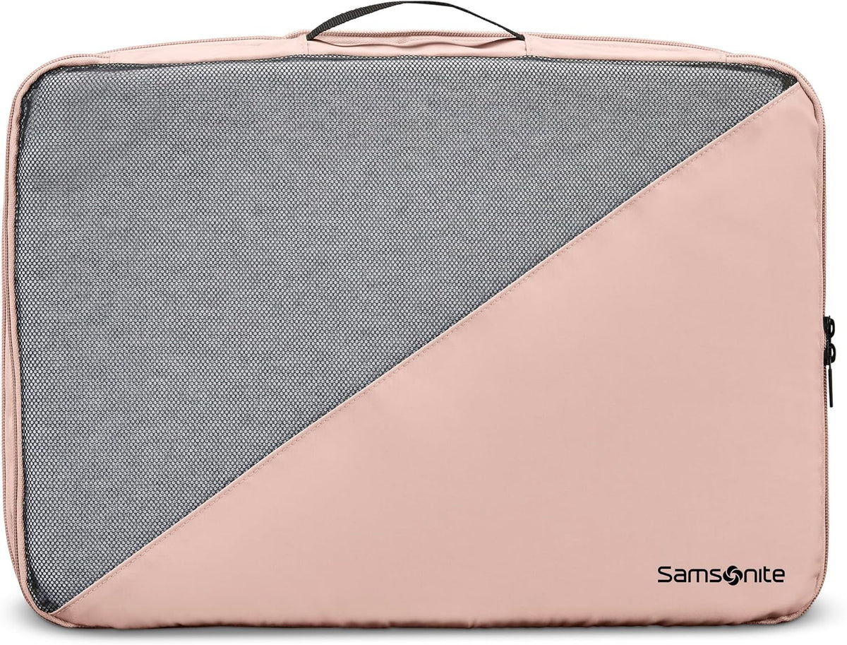 Samsonite 3-Piece Compression Packing Cube Set, Dusty Rose