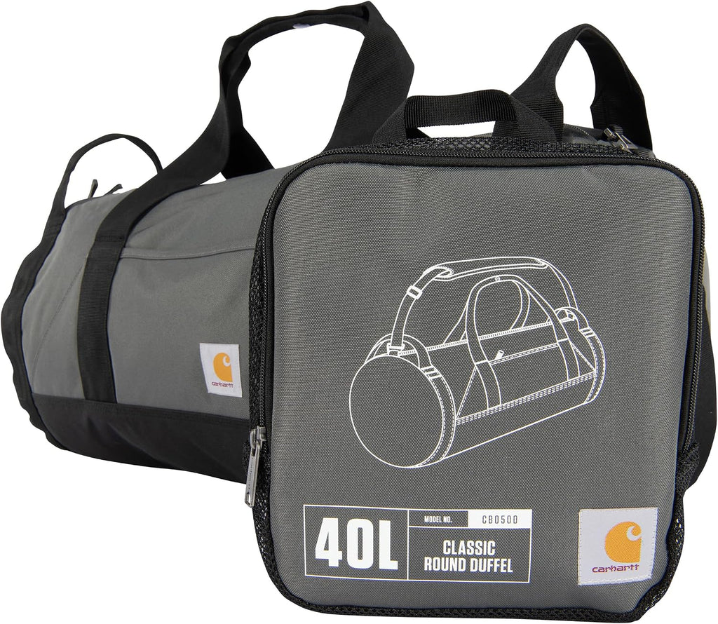 Carhartt Classic 40L Round Duffel Gravel