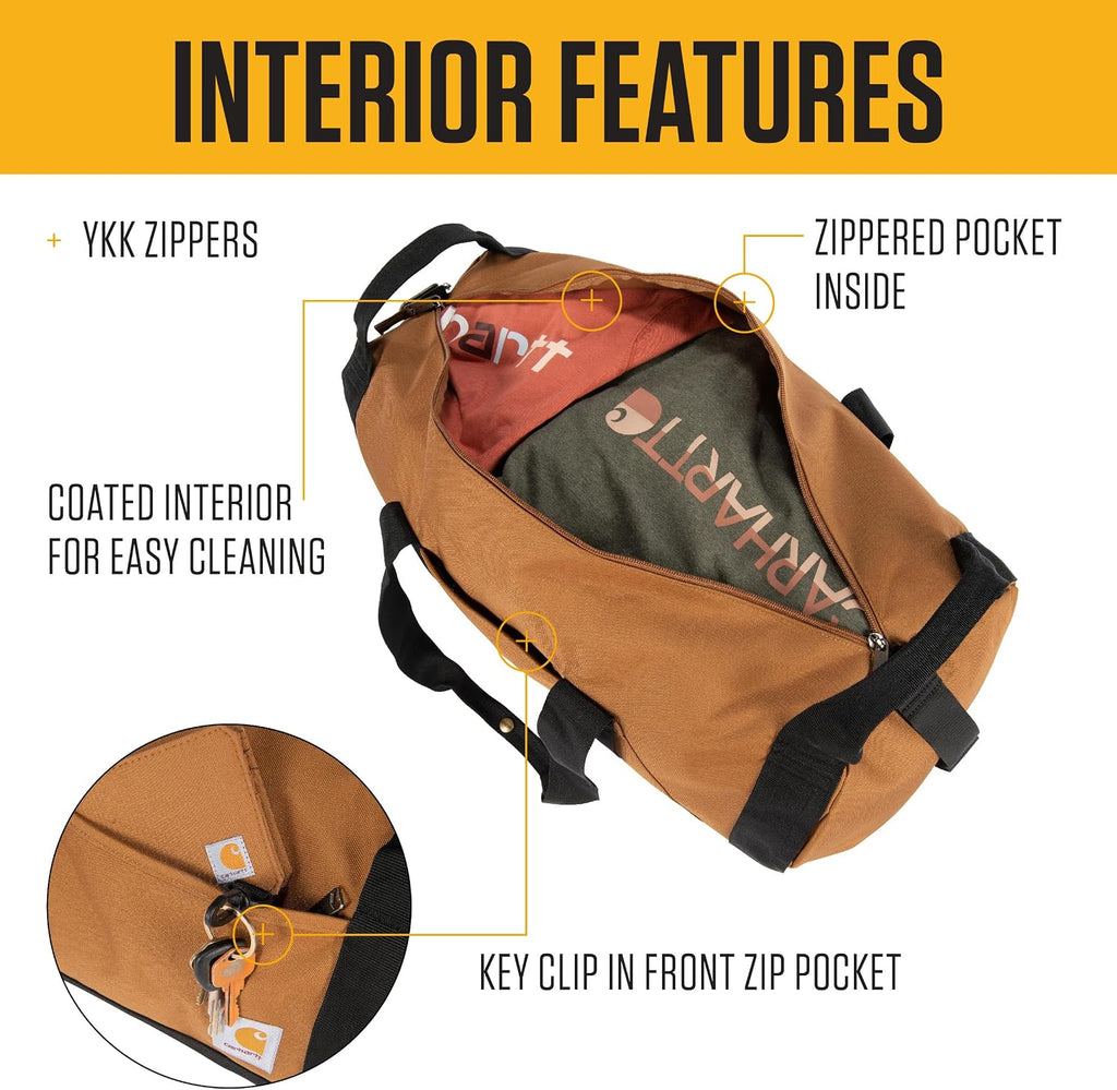 Carhartt Classic 40L Round Duffel Early Fog
